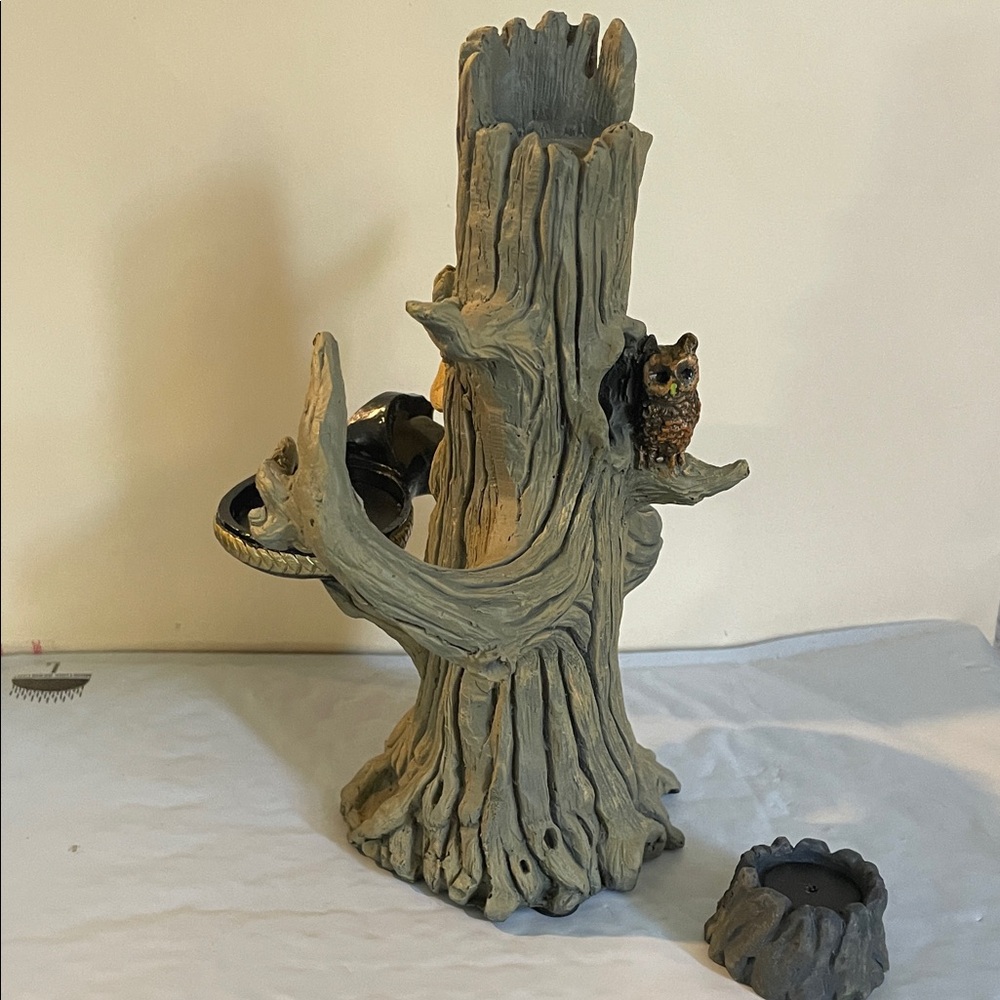 Whimsical Tree Spirit Incense Holder - Gray - Picture 3 of 3